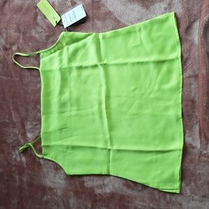 NORDSTROM BP WILDFANG CAMI XS GREEN SORBET